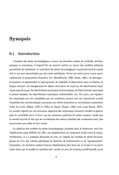 Inférence statistique de modèles à volatilité linéaire des paramètres