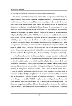 Inférence statistique de modèles à volatilité linéaire des paramètres