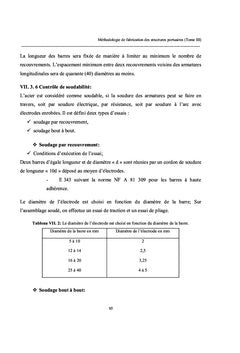 Méthodologie de fabrication des structures portuaires (Tome III)
