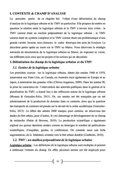 L'Impact de l'Implantation des Aires de Livraison sur le Trafic Urbain