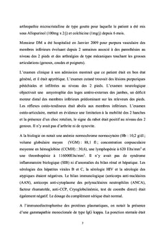 Particularités du purpura vasculaire induit par l'allopurinol