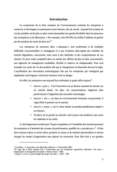 Le management par projet face au changement de l'environnement