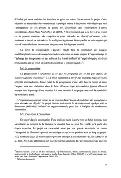 Le management par projet face au changement de l'environnement