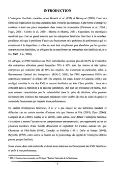 PME familiales camerounaises