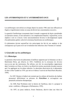 Les résidus d'antibiotiques et les risques de santé publique