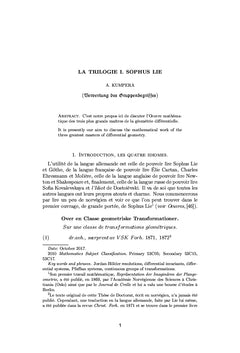 La trilogie