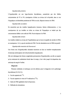 Développement d'une méthode immunochromatographique