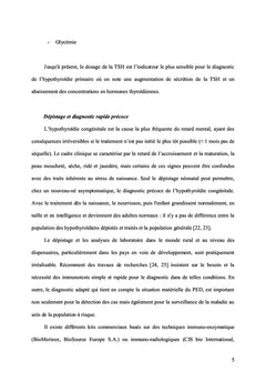Développement d'une méthode immunochromatographique