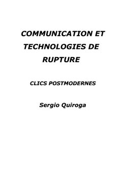 Communication et technologies de rupture