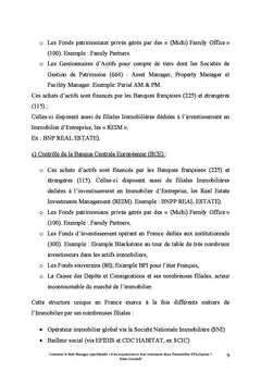 Risk Manager dans l'Immobilier d'Entreprise