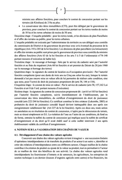 Les pratiques foncières locales en milieu rural