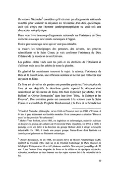 Dieu, la science, le Saint Coran et l'athéisme