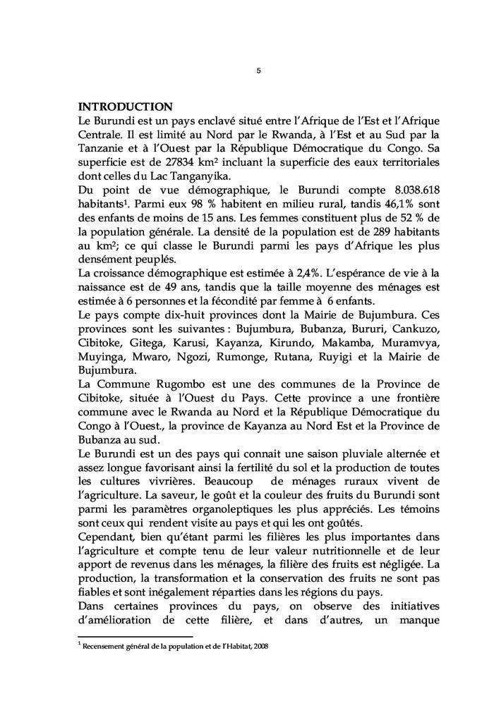 Techniques de production et de commercialisation du jus d'ananas