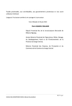 Procédure de recouvrement des impôts provinciaux et le contentieux