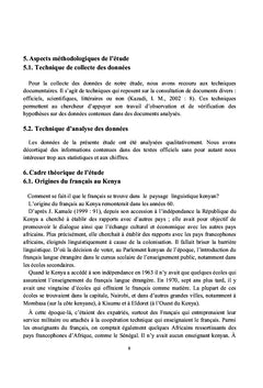 Le français au Kenya!