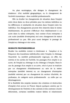 La Gestion de la Mobilité et des Carrières