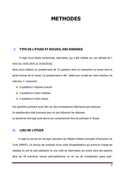 Prise en charge d'un opéré pour anévrisme de l'aorte abdominale