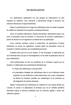 Activité antibactérienne de l'extrait des feuilles d'Aloe Arborescens