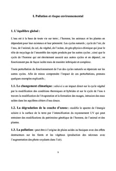 L'Analyse du Risque Environnemental sur la Santé Humaine
