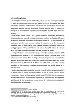 Les institutions informelles et l'assurance