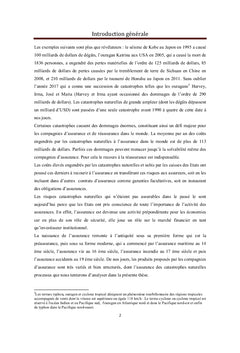 Les institutions informelles et l'assurance