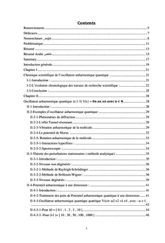 Oscillateur anharmonique quantique à N dimensions