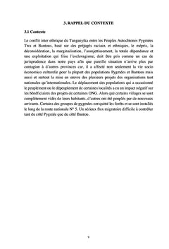 Monographie sur les Peuples Autochtones Pygmées du Tanganyika