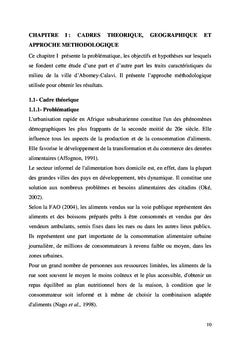 Restauration de rue et santé des populations