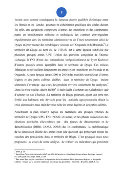 Circulation illicite des armes légères en territoire de Djugu:Est RDC