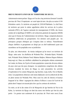 Circulation illicite des armes légères en territoire de Djugu:Est RDC