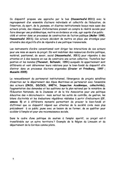 OUTIL D'INSERTION PROFESSIONNELLE sport et animation