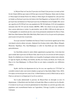 EDUCATION CHEZ LES SARA-KABA DU TCHAD