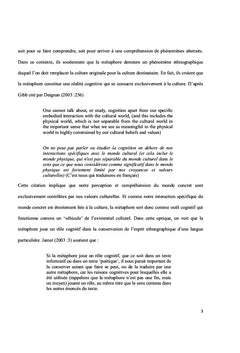 Approche interdisciplinaire en traduction des métaphores