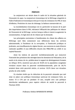La Conjoncture économique de la RDCongo: quelle voie de sortie?