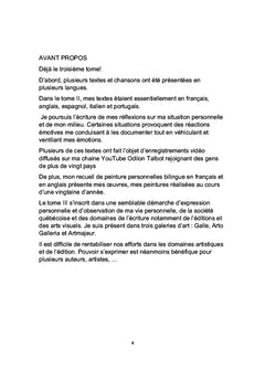 Mes Textes TOME III