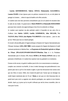 Application de l'échographie à la reproduction de la chèvre du Sahel