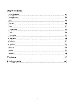 ABC des vitamines, minéraux et oligo-éléments