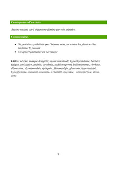 ABC des vitamines, minéraux et oligo-éléments