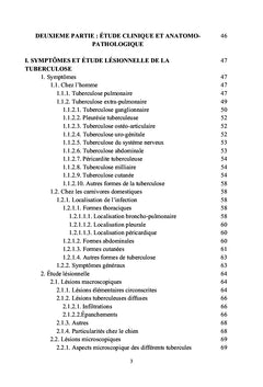 La tuberculose humaine, canine et féline