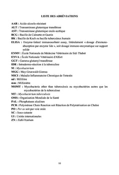 La tuberculose humaine, canine et féline