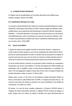 Problématique de l'hygiène des viandes de vache aux marchés de Bukavu