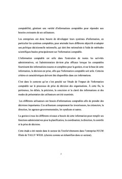 Le rôle de l'information comptable dans la prise de décision