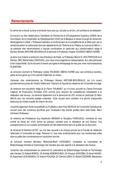 Performances de reproduction et insémination porcine au Bénin
