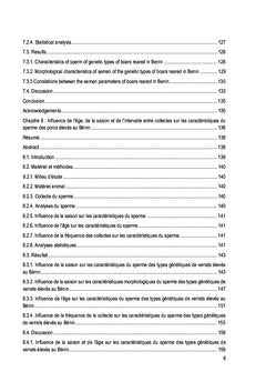 Performances de reproduction et insémination porcine au Bénin