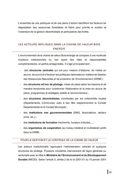 Décentralisation et Gestion Forestière au SENEGAL