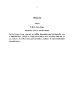 Déchet, Déchéance et Création poétique