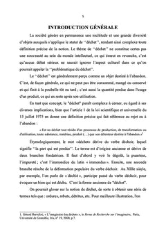 Déchet, Déchéance et Création poétique
