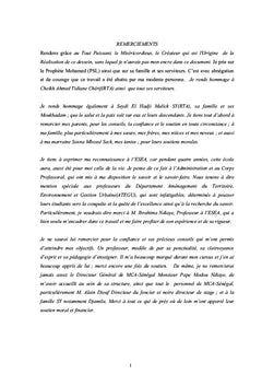 Analyse des effets de la sécurisation foncière de MCA-Sénégal