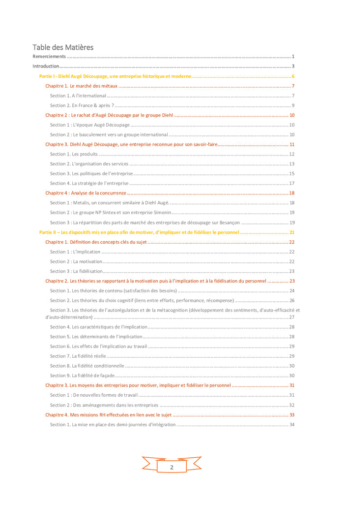La motivation, l'implication et la fidélisation du personnel