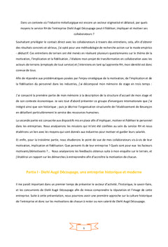 La motivation, l'implication et la fidélisation du personnel